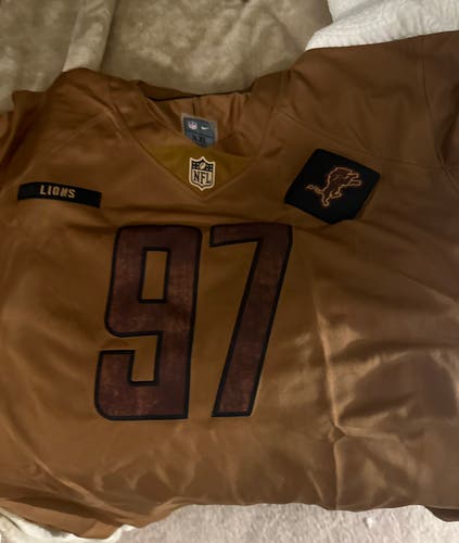 Aidan Hutchinson Detroit Lions Salute To Service Limited Jersey
