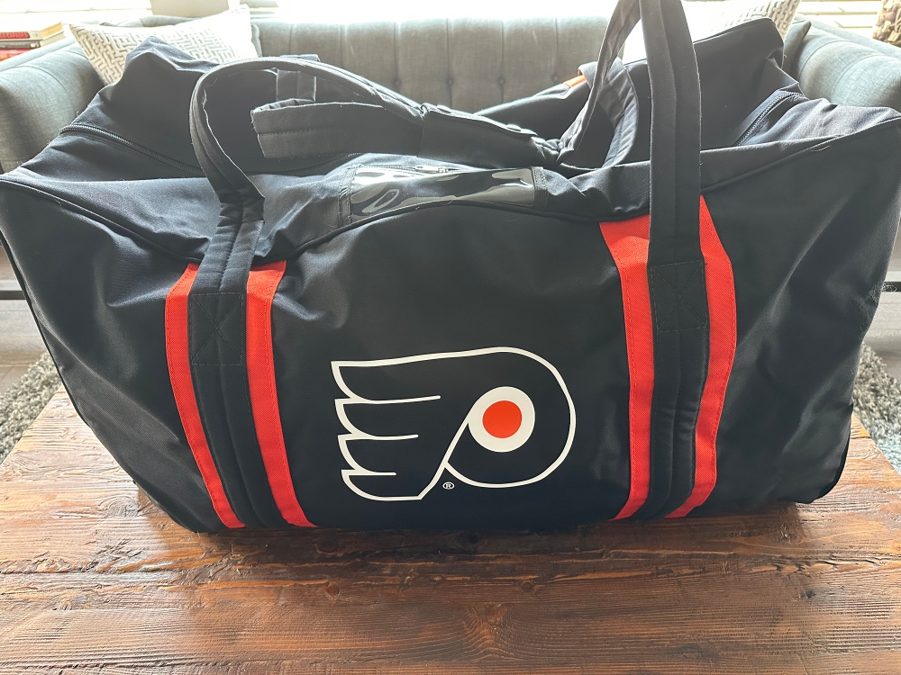 JRZ Philadelphia Flyers Players Hockey Bag (Orange Stripe)