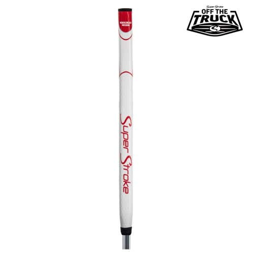 Super Stroke - OFF THE TRUCK - Zenergy Tour 1.0P 17" White Red Putter Grip