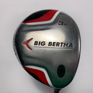 Callaway 2007 Big Bertha 3 Fairway Wood 15* 70g Regular Graphite Mens RH