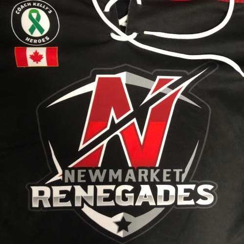 NEW Newmarket Renegades youth XL game jersey #19