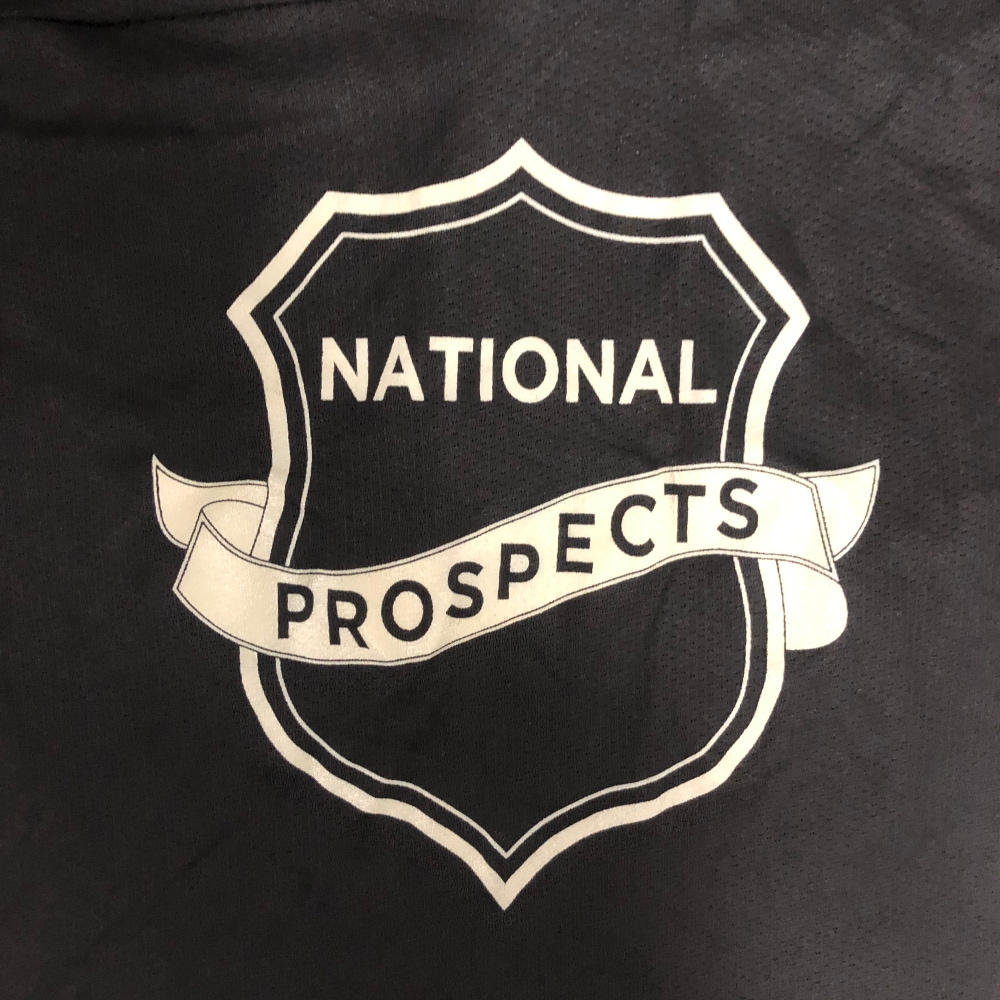 National Prospects XL black practice jersey