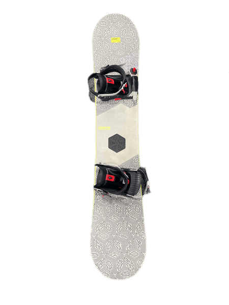 Used Burton Dominant 54 150 Cm Men s Snowboard Combo