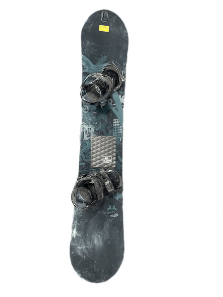 Used Burton Butron Power 150 Cm Men s Snowboard Combo