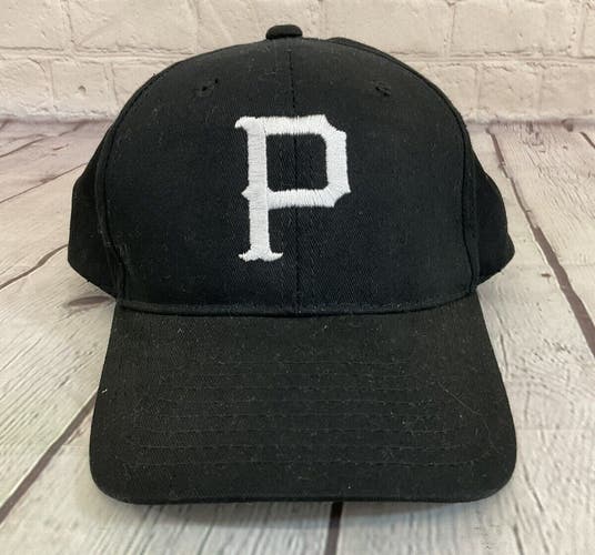 OC Sports Adult Unisex GL271 Embroidered P OSFM Black Strapback Cap Hat New