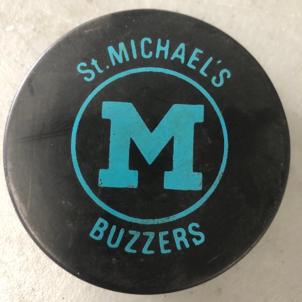 St Michael’s Buzzers puck (OHA Jr B)