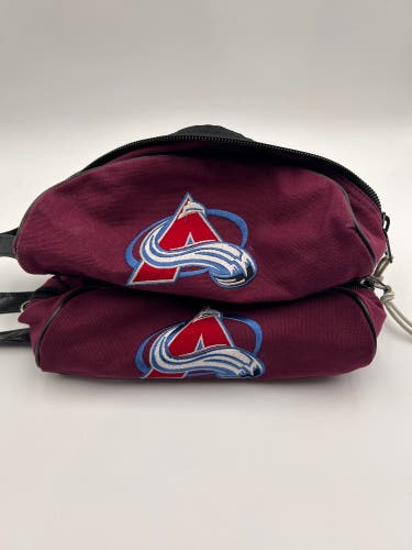 Colorado Avalanche Gerry Crosby Player Used (#62 Or #40) Shave Bag
