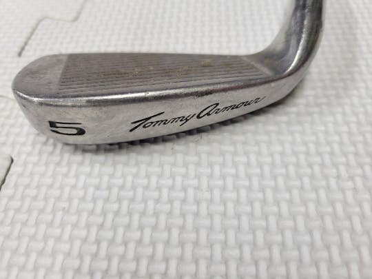 Used Tommy Armour 845fs Silver Scout 5 Iron Regular Flex Steel Shaft Individual Irons