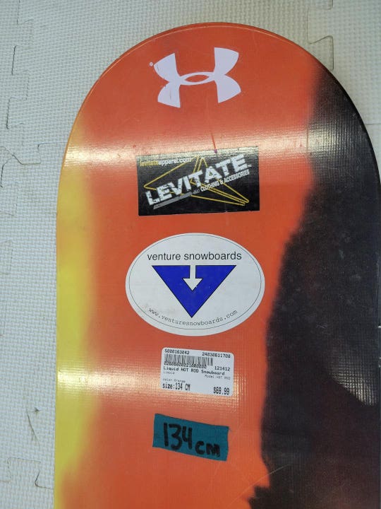Used Liquid Hot Rod 134 Cm Boys' Snowboards