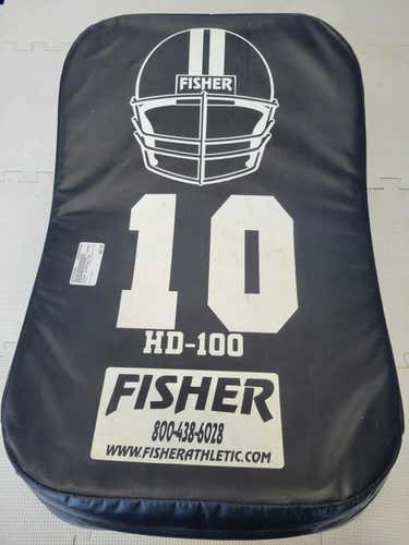 Used Fisher Blocking Pad Football Training Aids