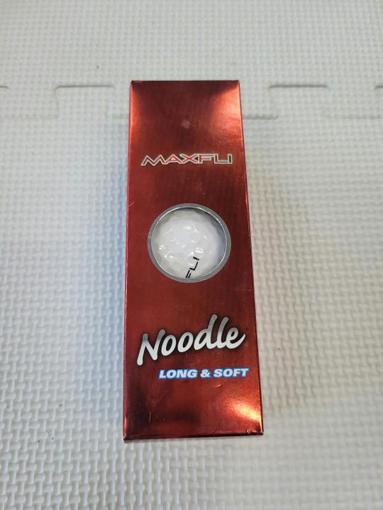 Used Maxfli Noodle Golf Balls