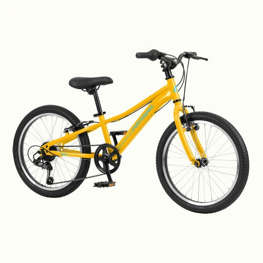 New Retrospec Dart 20" 7-speed Kids' Bike Saffron #5922