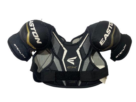 Used Easton Stealth Youth Cx Lg Hockey Shoulder Pad