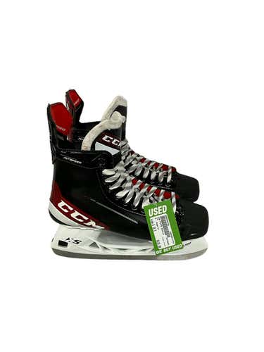 Used Ccm Jetspeed Ft475 Senior Ice Hockey Skates Size 10.5 D