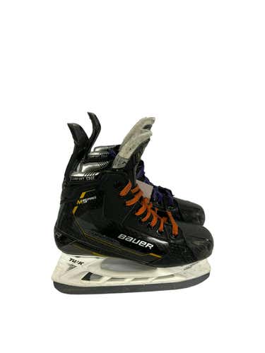 Used Bauer Supreme M5 Pro Intermediate Ice Hockey Skates Size 4.0 Fit 3