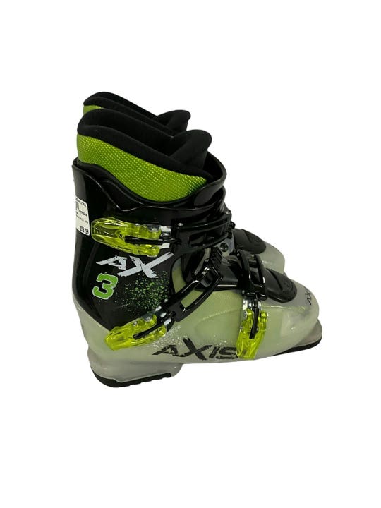 Used Axis Ax3 Junior Downhill Ski Boots Size 23.5