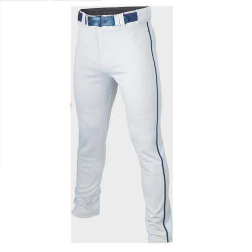 New Easton Rival+ Piped Pant Adult White Navy Medium