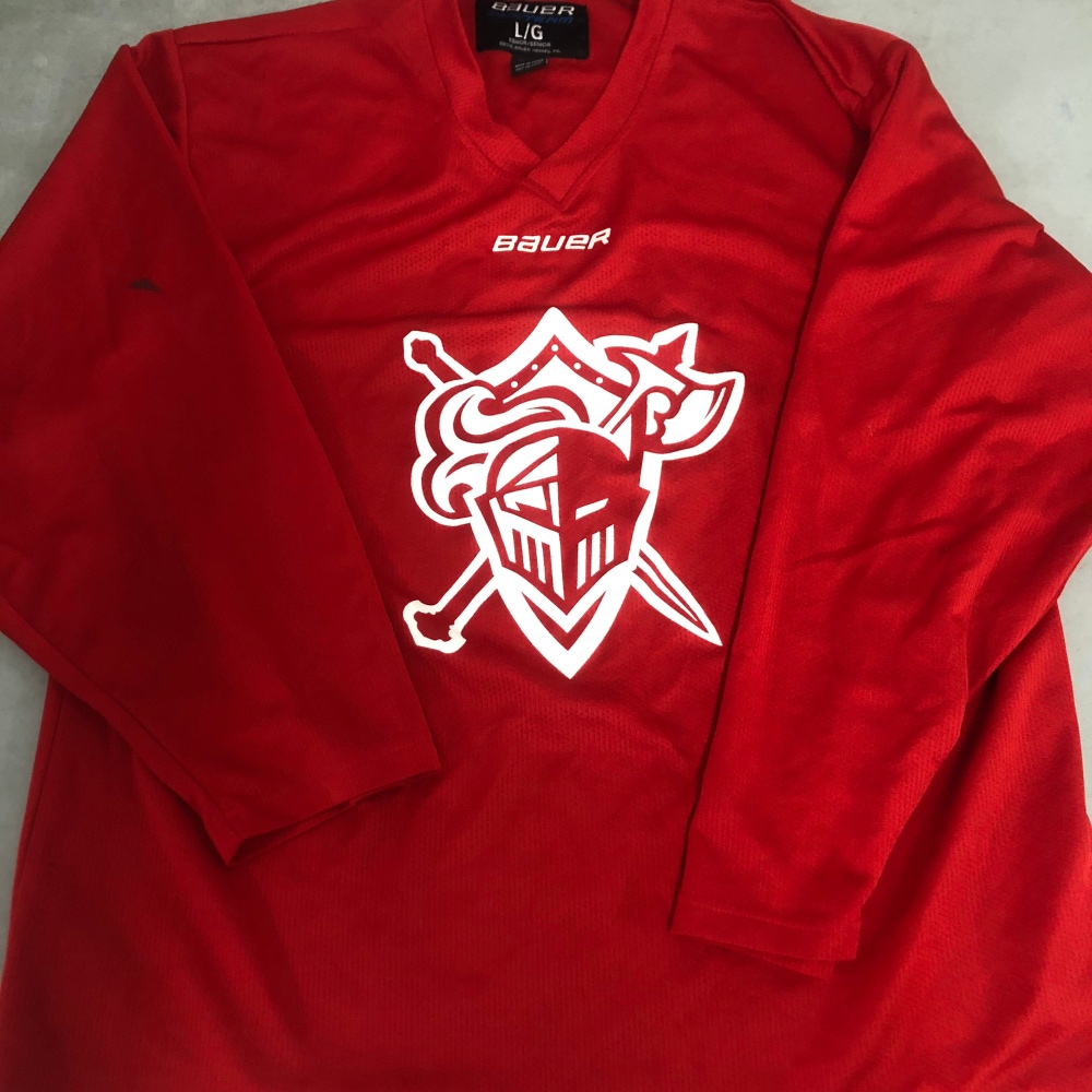 Knights senior large red practice jersey