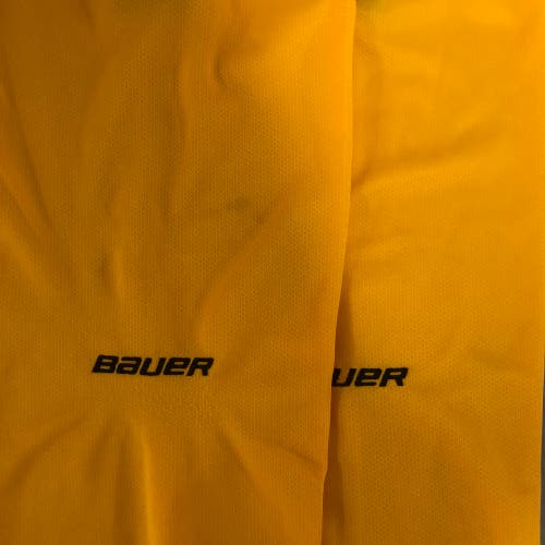 NEW Bauer L/XL Yellow hockey socks