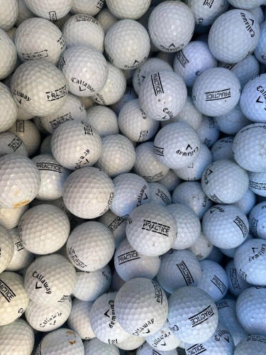 200 Used Range Balls Hit Away  D Grade Golf Balls Callaway