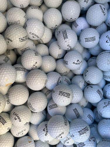 200 Used Range Balls Hit Away  D Grade Golf Balls Callaway