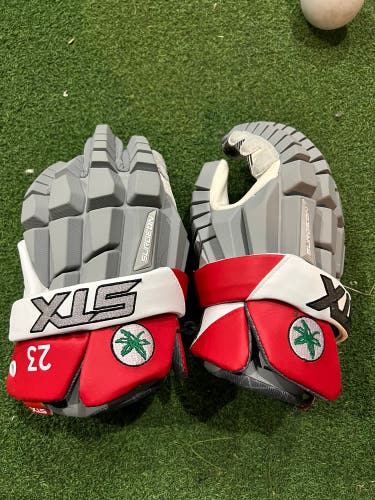 Ohio state lacrosse gloves
