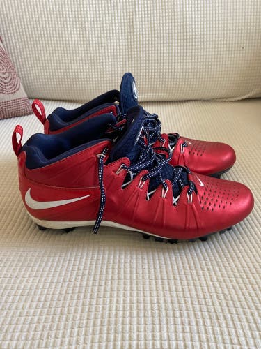 Custom Team USA 2014 Nike Hurache Lacrosse Cleats