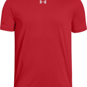 Red Under Armour Youth Ua Locker Tee