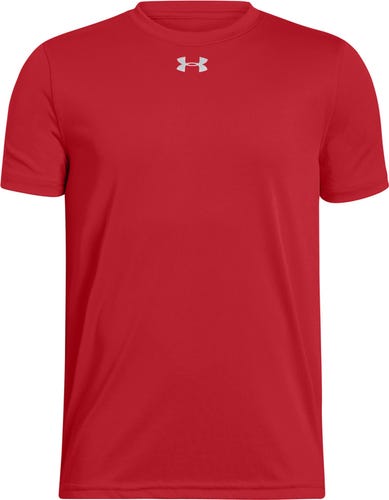 Red Under Armour Youth Ua Locker Tee