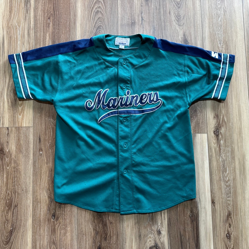 Vintage Starter Seattle Mariners Jersey, L