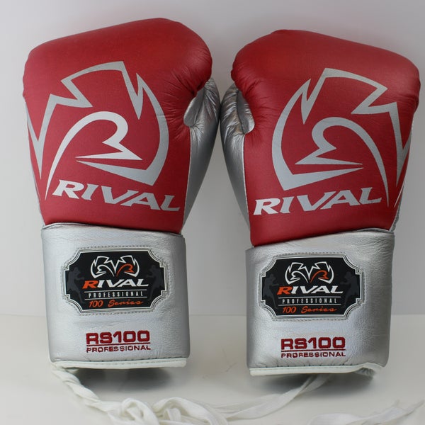 Used Rival RS 100 Sparring Boxing MMA Gloves (16 OZ)