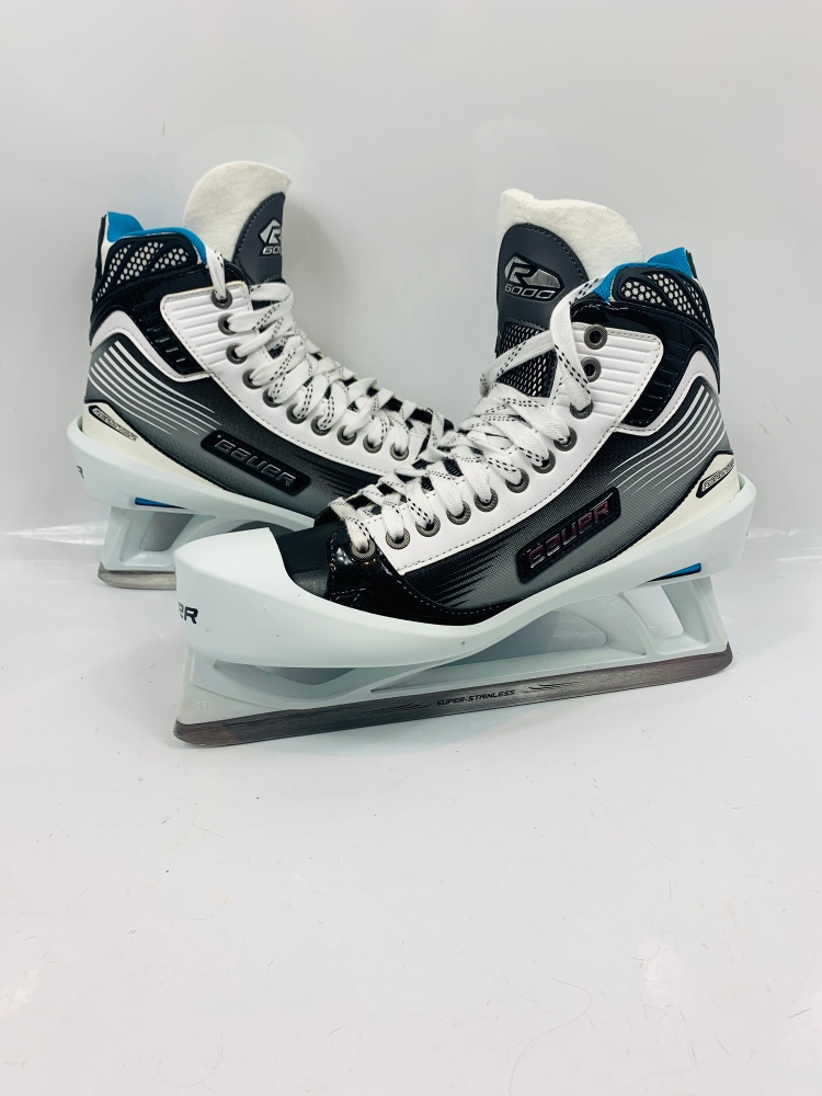 New Bauer Regular Width 11 Reactor 6000 Hockey Goalie Skates