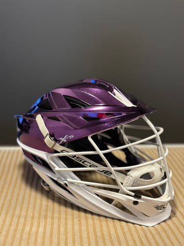 Limited Edition Chrome Purple Cascade XRS Helmet