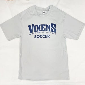 C2 Sport Sweet Briar College Vixens Soccer Mens S M Gray