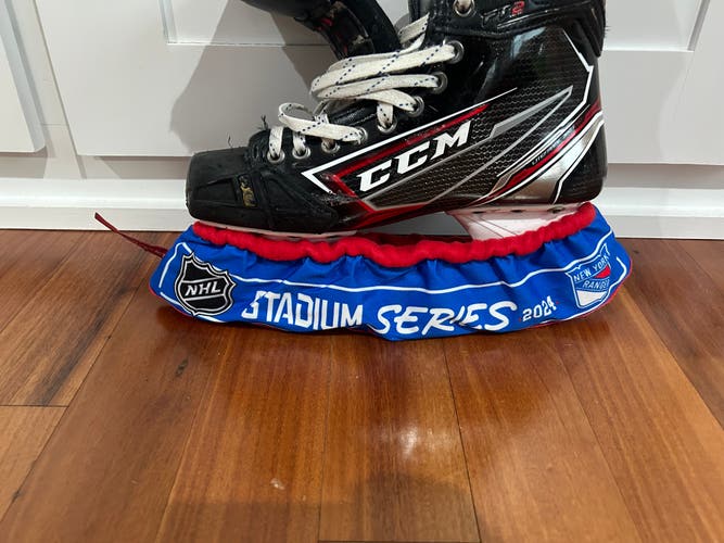 2024 Stadium Series New York Rangers Skate Soakers Covers Protectors Team Player Issue Pro Stock