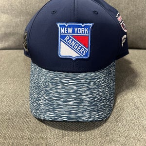 Ben Harpur 5 New York Rangers Fanatics Authentic Pro Locker Room HAT Player Team Issue