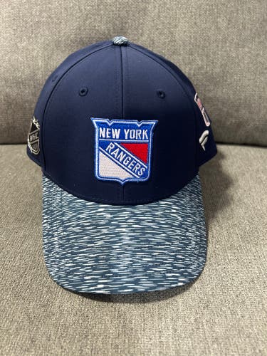 Alexis Lafreniere 13  New York Rangers Fanatics Authentic Pro Locker Room HAT Player Team Issue