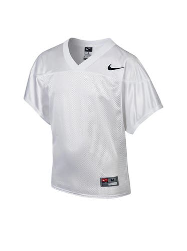 Nike Youth Core Football Practice Jersey, White XXL