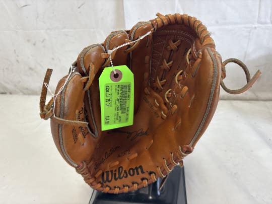 Used Wilson Tommy John 801925 Pro Special 11 3 4" Leather Baseball Fielders Glove Lht