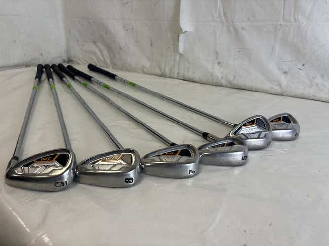 Used Tour Edge Bazooka 270 5i-sw Uniflex Steel Shaft Golf Iron Set - Irons (missing 6 Ir)