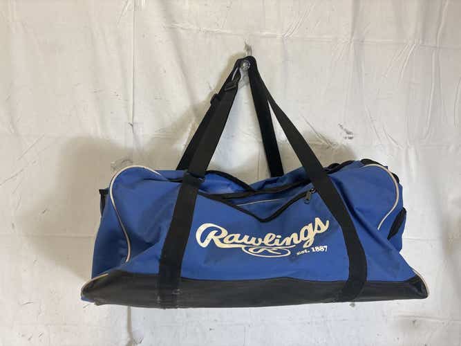 Used Rawlings Covert Baseball And Softball Duffle Bag Equipment Bag