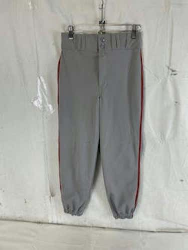 Used Champro Youth Lg Piped Baseball And Softball Pants Gry Red