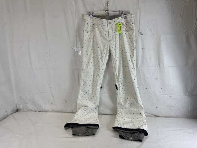 Used Burton The White Collection Womens Skinny Pant Size 9 Snowboard Pants