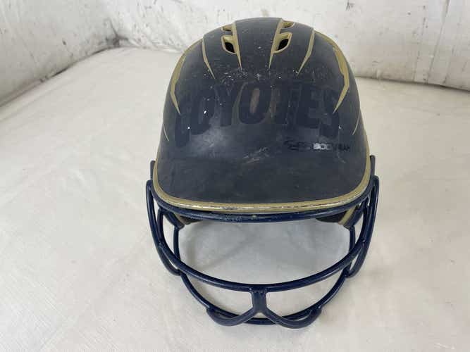 Used Boombah Bbh2sp-jr 6 1 4 - 7 Junior Fastpitch Softball Helmet W Mask