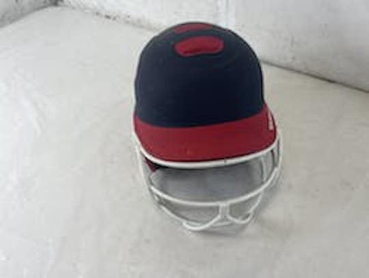 Used Boombah Bbh2 6 1 4-7 Fastpitch Softball Batting Helmet W Mask