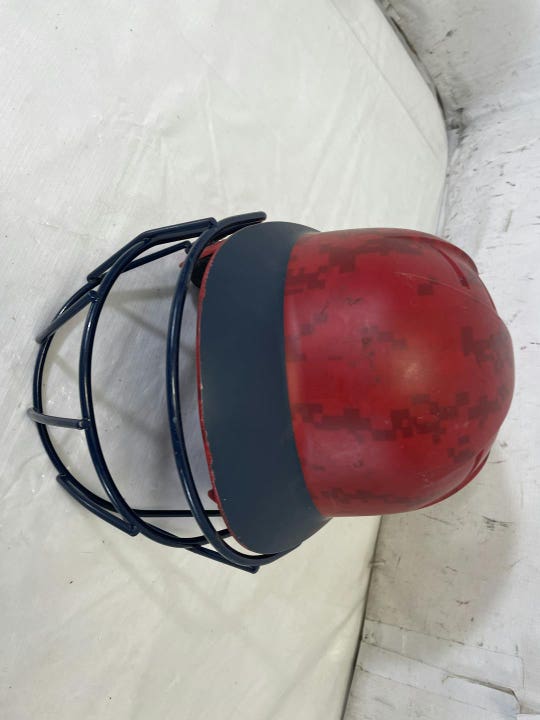 Used Boombah Bbh1 Osfm Softball Batting Helmet W Mask