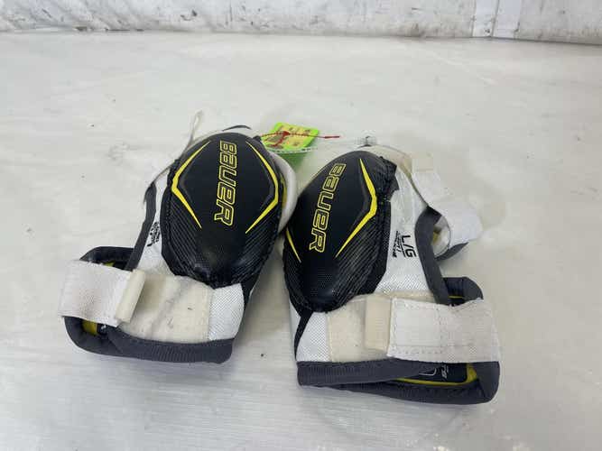 Used Bauer Supreme S170 Youth Lg Hockey Elbow Pads Age 7-9 60-70lb