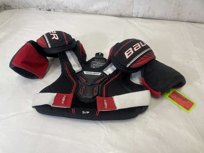 Used Bauer Nsx Youth Sm Hockey Shoulder Pads Age 3-5