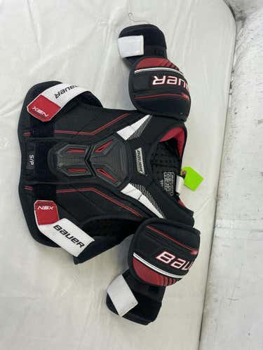 Used Bauer Nsx Junior Sm Hockey Shoulder Pads 26-30"