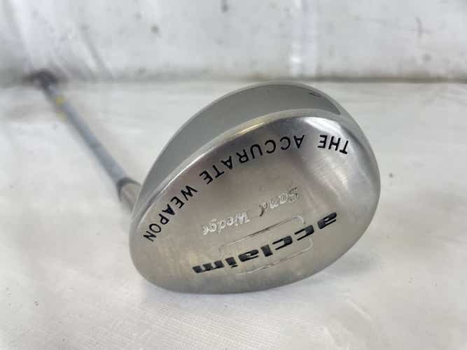 Used Acclaim The Accurate Weapon Sand Wedge Regular Flex Steel Shaft Wedge 36.25"